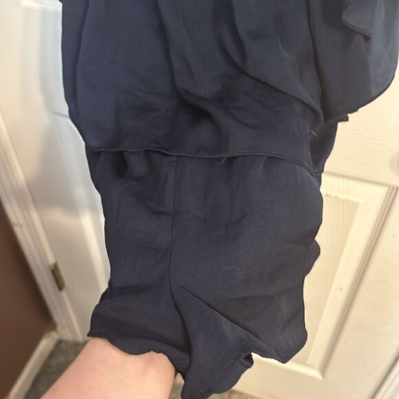 Bec&Bridge ruffle off the shoulder romper NWOT Size 8 - Picture 3 of 5